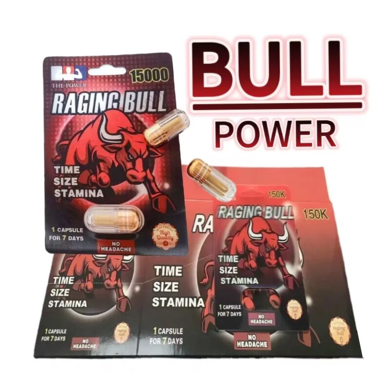 Male Enhancement Capsules Manufacturer - OEM Wholesale Big Rhino Raging Bull Adult Support