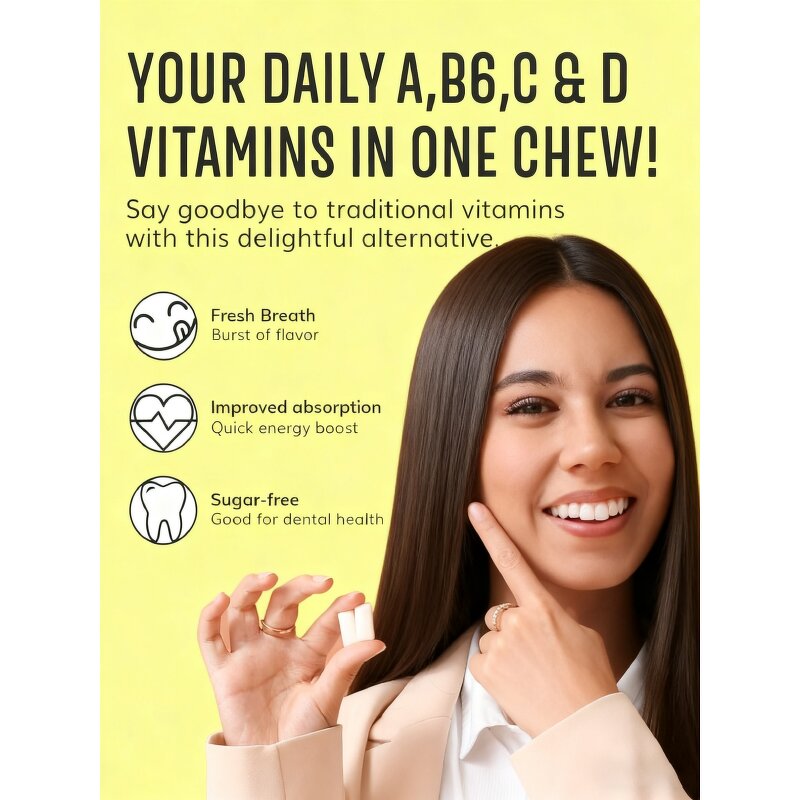 Energy Supplement Manufacturer - OEM/ODM Energy Gum Caffeine Fitness Adult