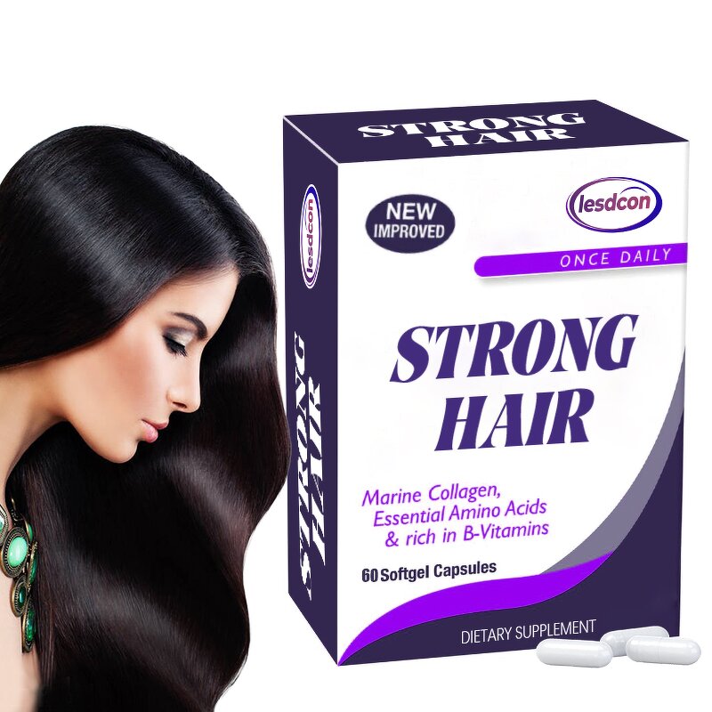 Hair Supplement Manufacturer - Private Label Biotin Skin Hair Adult Herbal