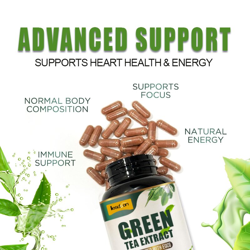 Weight Loss Capsules Factory - OEM Slimming Green Tea Antioxidant Immune