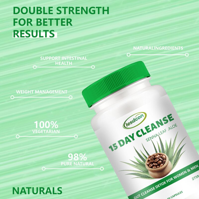 Weight Loss Capsules Factory - OEM Wholesale Slimming 15-Day Cleanse Detox