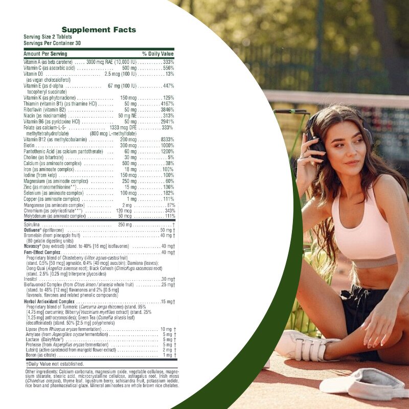 Vitamin Supplement Manufacturer - Private Label Multivitamin Antioxidant Adult