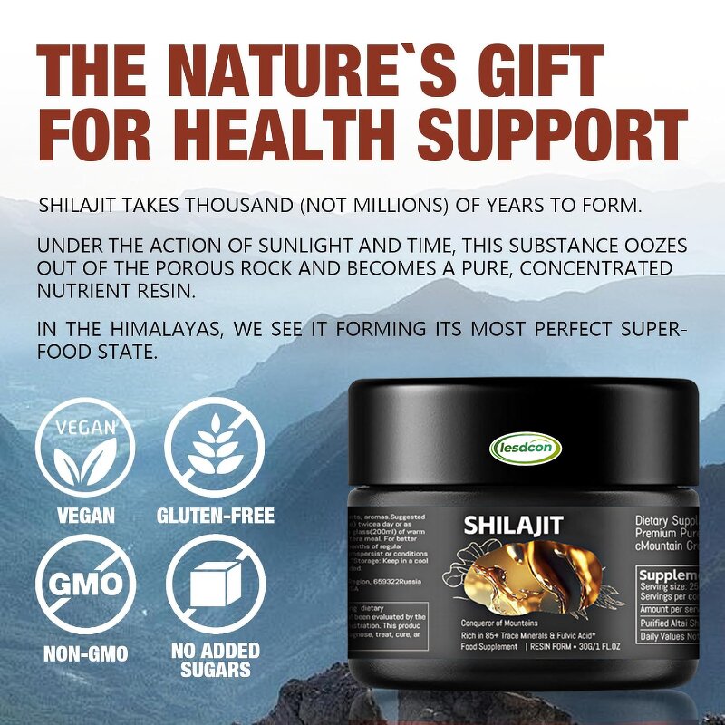 Herbal Supplement Manufacturer - Stock Shilajit Organic Himalayan Adult Herbal