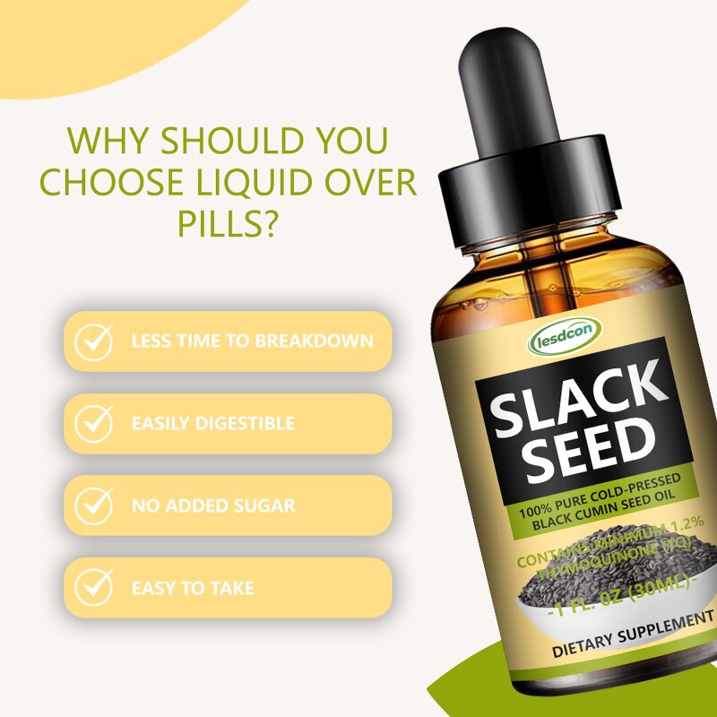 Herbal Supplement Manufacturer - Organic Black Seed Oil Immune Hair Adult Herbal