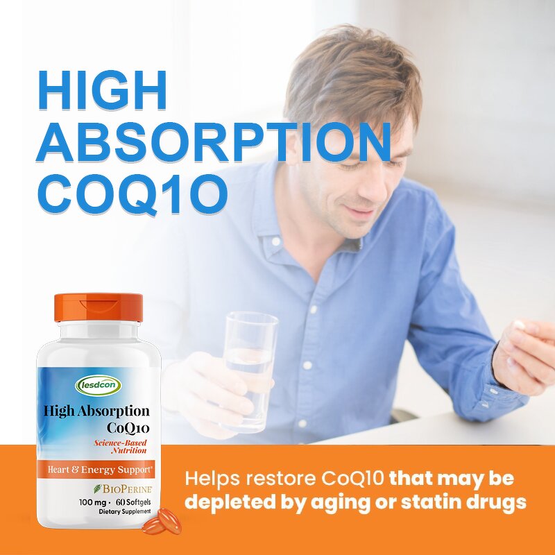 Dietary Supplement Factory - OEM/ODM CoQ10 Heart Support Antioxidant Herbal