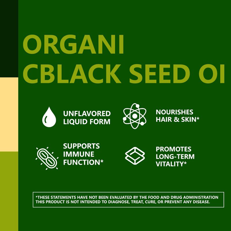 Herbal Supplement Manufacturer - Organic Black Seed Oil Joint Support Adult Herbal