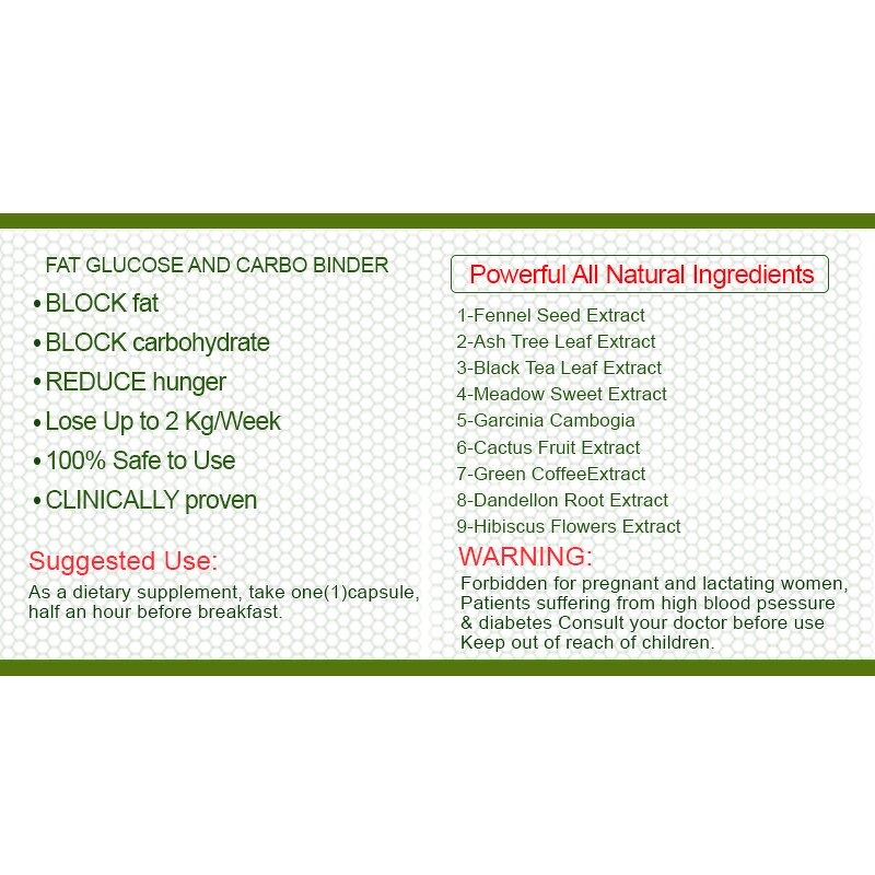 Weight Loss Capsules Factory - OEM/ODM Slim Control Fat Burning Adult Herbal