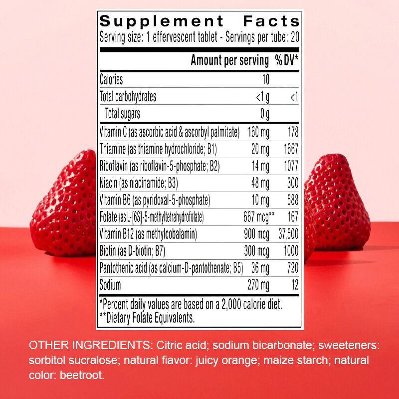 Effervescent Supplement Manufacturer - OEM Whitening Vitamin C Antioxidant Adult