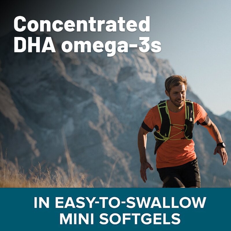 Omega-3 Supplement Manufacturer - Sugar-Free Omega 3 DHA Brain Vision Adult