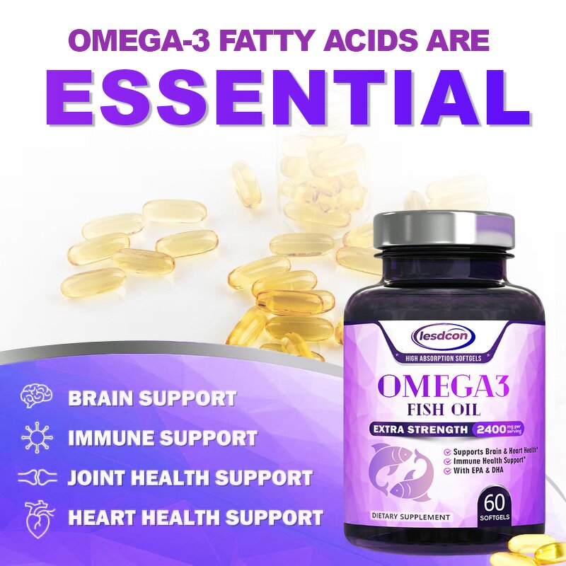 Omega-3 Supplement Manufacturer - Organic Omega 3 Fish Oil Antioxidant Adult