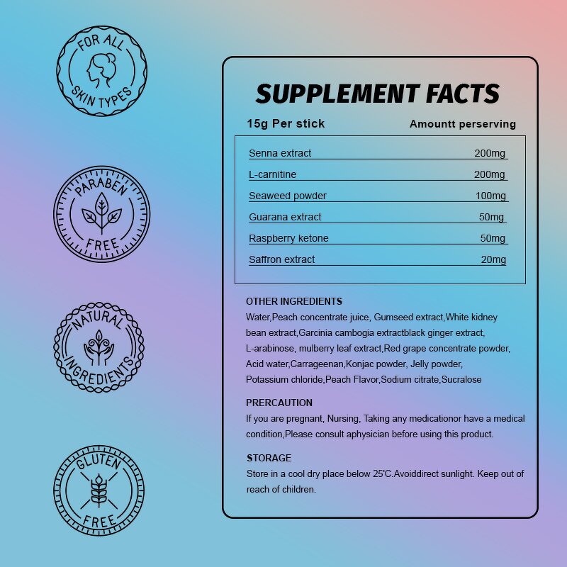 Weight Loss Supplement Manufacturer - OEM Organic Sugar-Free Slim Adult Herbal