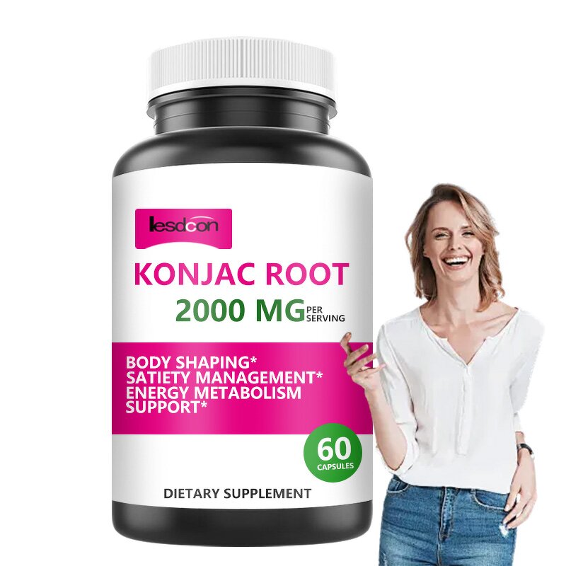 Weight Loss Capsules Factory - OEM Wholesale Vegan Konjac Satiety Herbal