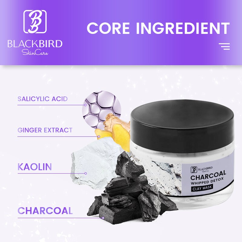 Clay Facial Mask Manufacturer - Private Label Luxury Firming Charcoal Whipped Anti Wrinkle
