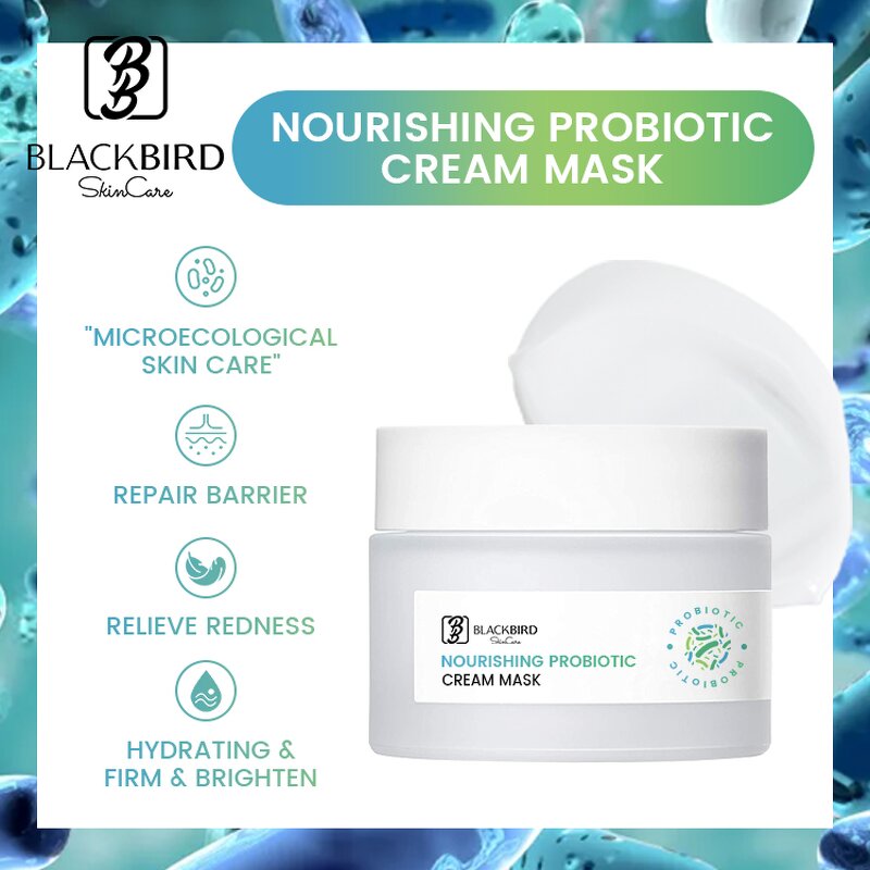 Face Cream Mask Manufacturer - Private Label Vegan Herbal Acne Lighting Probiotic Soothing