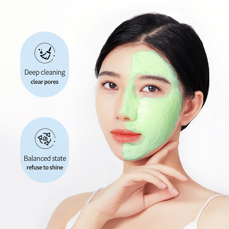 Face Clay Mask Manufacturer - Private Label Low MOQ Vegan Green Tea Matcha Mud
