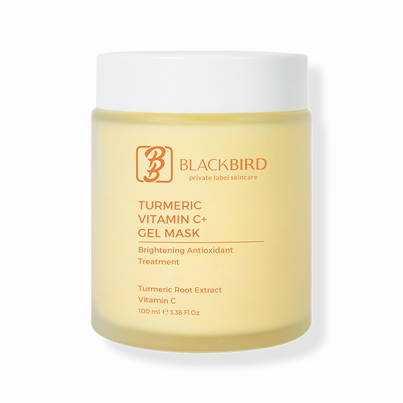 Gel Face Mask Manufacturer - Private Label Whitening with Turmeric VC for Even Skin Tone