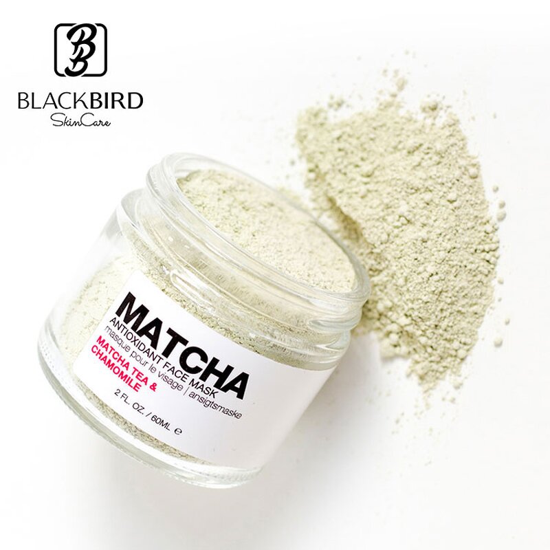 Facemask Powder Manufacturer - Skin Care Green Tea Natural Matcha Clay Powder