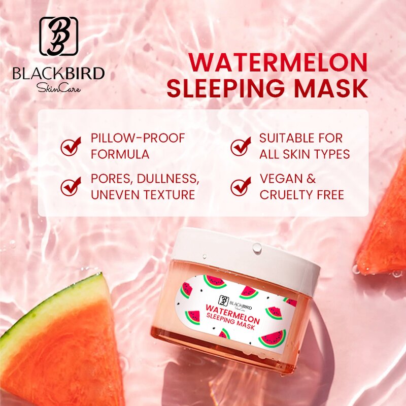 Sleeping Gel Face Mask Manufacturer - OEM/ODM Skin Brightening with Watermelon Complex