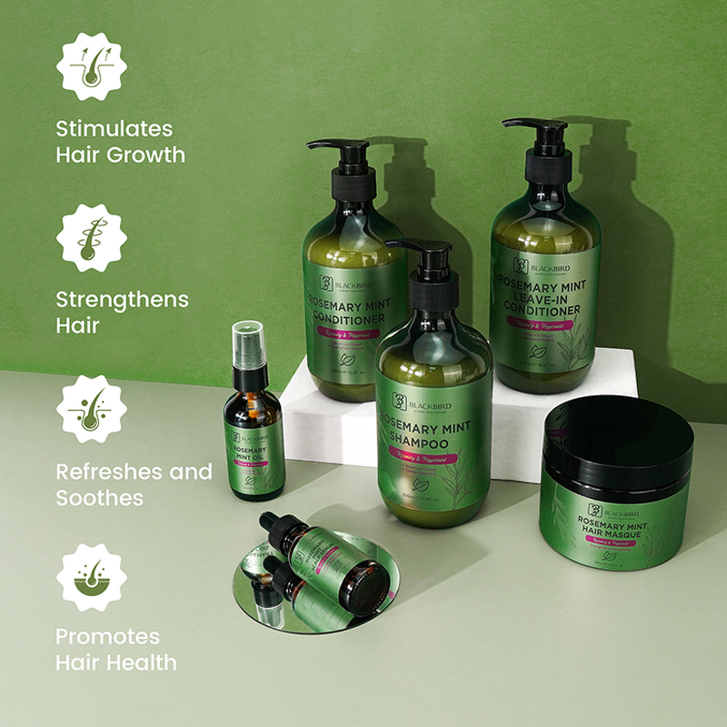 Hair Masque Manufacturer - Private Label Repairing Vitalizing with Rosemary Mint Decreasing Shedding