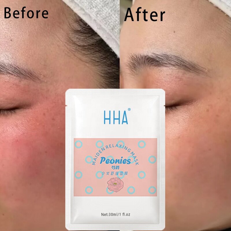 Facial Mask Manufacturer - OEM Cosmetic HHA Astragalus Collagen Anti-Aging Firming Reduce Wrinkles