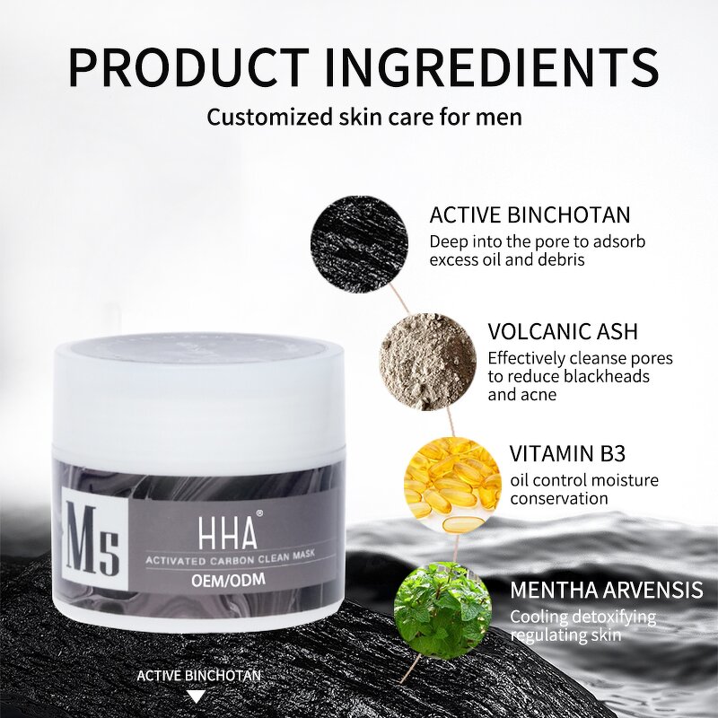 Face Wash Manufacturer - Custom Men's Amino Acid Sea Salt Hydrating Nourishing Foam Cleanser