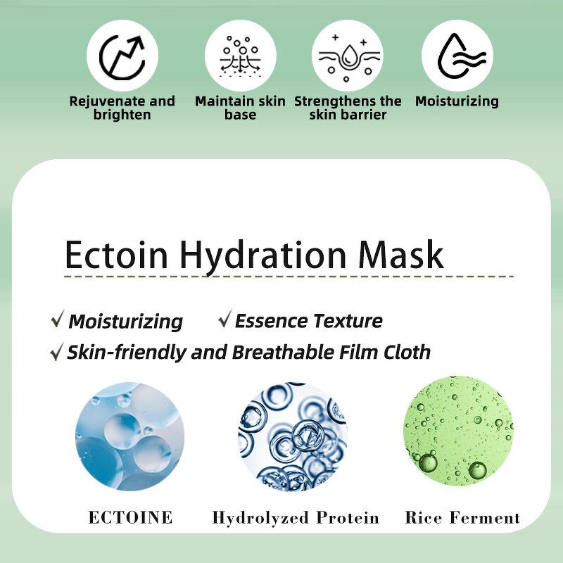 Facial Sheet Mask Manufacturer - Maiden Skincare Custom Logo Girl Peptides Anti-Aging Whitening Acne Treatment