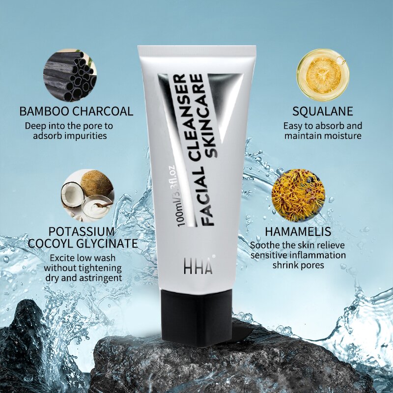 Face Mask Manufacturer - Private Label Men's Charcoal Cleansing Mask Custom Formula Bulk Order Distributors