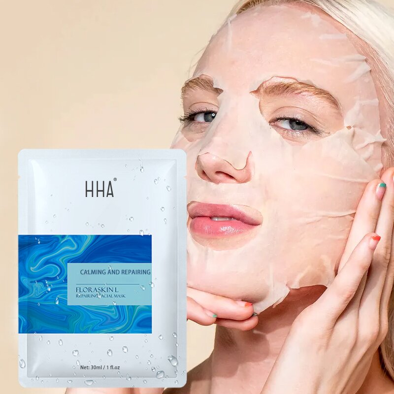 Facial Sheet Mask Manufacturer - Customizable Logo Girl Whitening Firming Moisturizing Peptides Relaxing