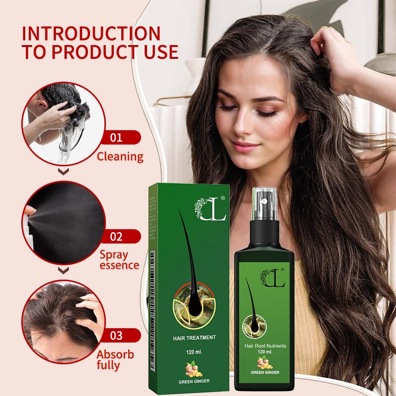 Hair Growth Spray Manufacturer - 20ml Natural Effective Herbal Concentrated Formula Soothe Sensitive Scalp