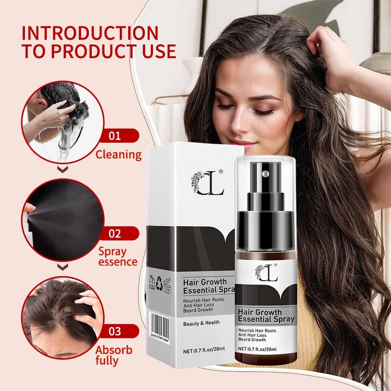 Hair Serum Manufacturer - 25ml Hair Nourishing Roll Treatment Increase Thickness Balance Oil Strengthen Roots