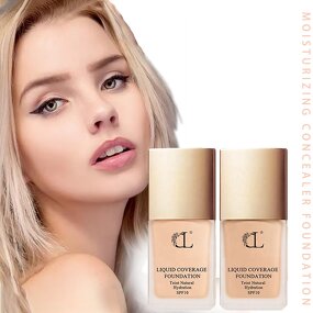 Cushion Foundation Manufacturer - 20ml Light Vegan Full Coverage Waterproof Whitening Brighten Moisturizer