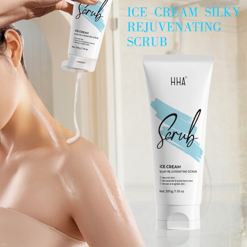 Body Scrub Cream Manufacturer - Wholesale Silky Rejuvenating Fruity Fragrance Sea Salt Fruit Acid Dry Skin