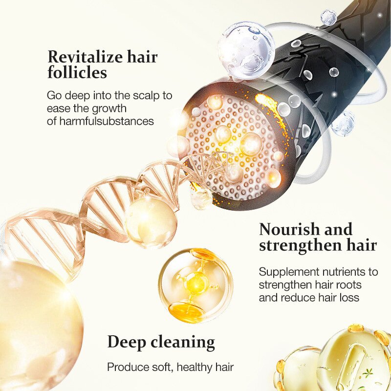 Ginger Shampoo Manufacturer - OEM Herbal for Home Use Prevents Hair Loss Controls Oil Soothes