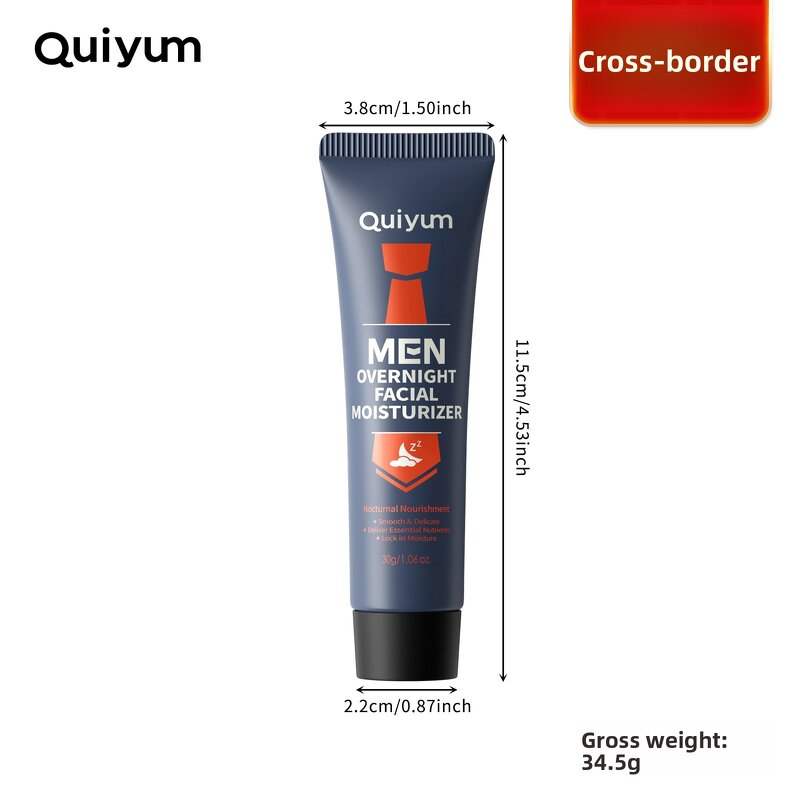 Men's Night Cream Manufacturer - Quiyum 30g Hydrating Herbal for Beard Care
