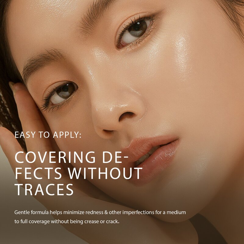 CC Sunscreen Manufacturer - Lalaensuni Women's 50SPF+++ Whitening Concealer Liquid Foundation Waterproof