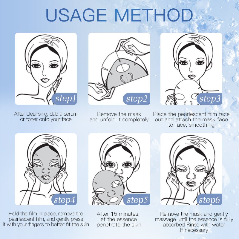 Skin Rejuvenation Mask Manufacturer - AIFEILIER Deep Hydration Whitening Repair with Hyaluronic Acid Collagen