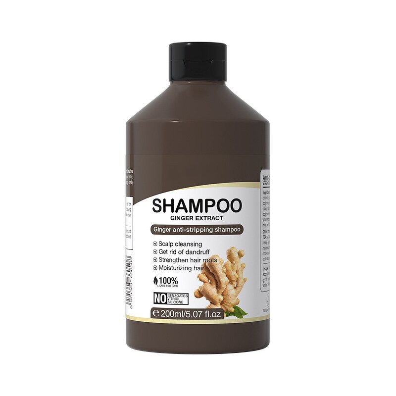 Ginger Shampoo Manufacturer - OEM Herbal for Home Use Prevents Hair Loss Controls Oil Soothes