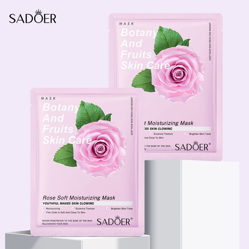 Face Mask Manufacturer - SADOER Plant Fruit Moisturizing Improving Roughness Sheet Form