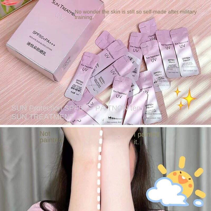 Sunscreen Cream Manufacturer - AIFEILIER 20 Gel Lotion Bagged Anti-Ultraviolet Portable Non-Greasy