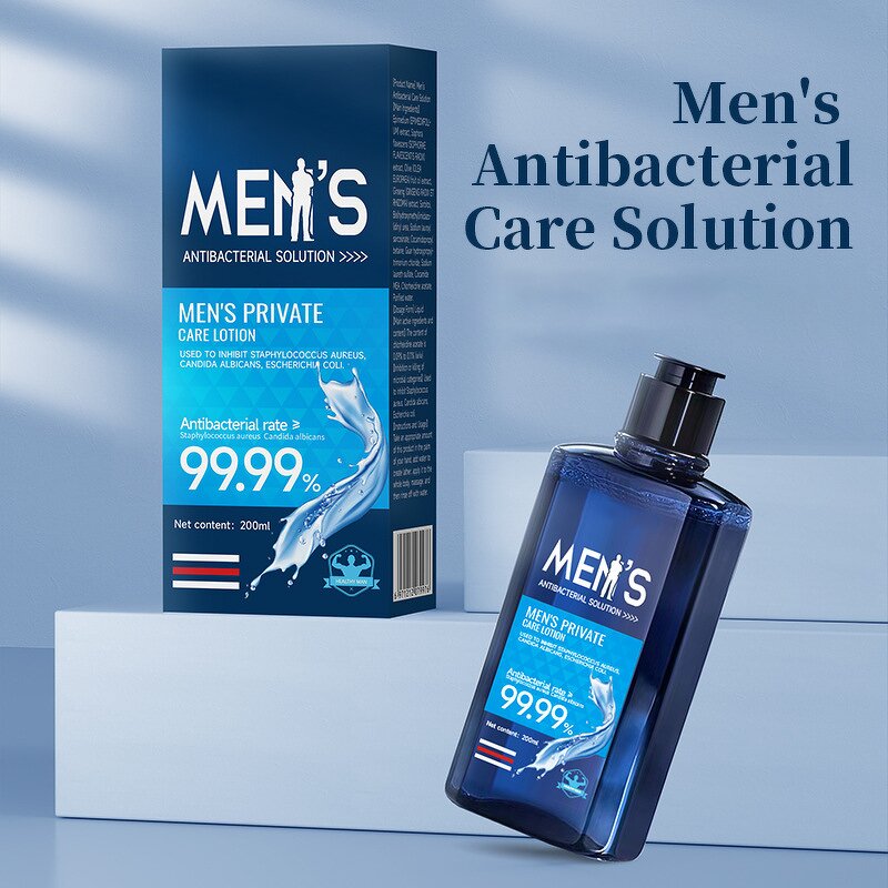 Men's Cleansing Lotion Manufacturer - OEM Herbal for Body Deodorizing & Itching Relief