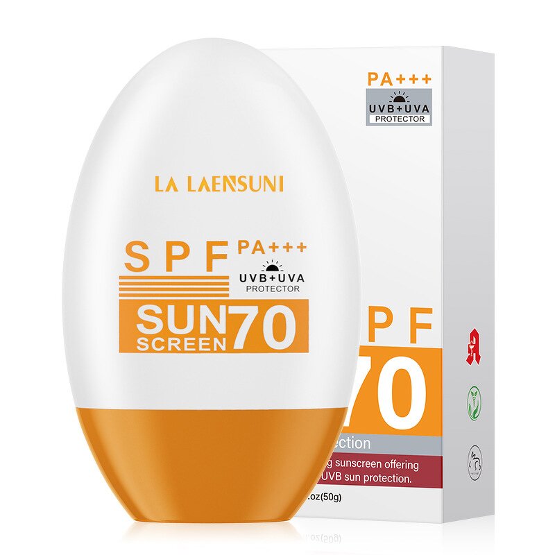 Sunscreen Lotion Manufacturer - OEM Customized SPF70PA+++ High-Multiple UV Protection Whitening
