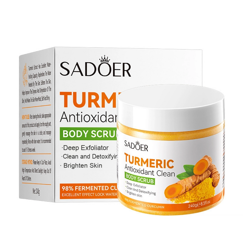 Turmeric Herbal Series Manufacturer - Full English for Sadoer Hydrating Toner Cream Soap Scrub