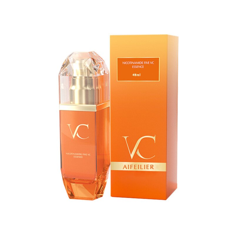 Face Whitening Serum Manufacturer - AIFEILIER Five-Fold VC Essence Shrinks Pores Brightens Tightens