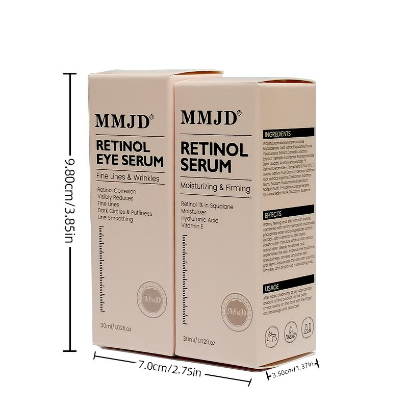Skincare Set Manufacturer - MMJD Brand New Set of Retinol Essence and Eye Essence Unisex