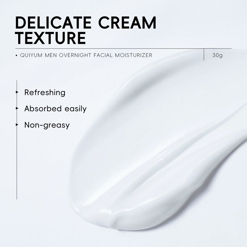 Men's Night Cream Manufacturer - Quiyum 30g Hydrating Herbal for Beard Care