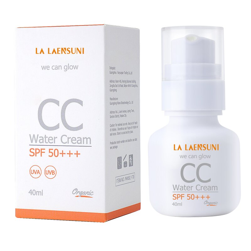 CC Sunscreen Manufacturer - Lalaensuni Women's 50SPF+++ Concealer Liquid Foundation Waterproof Repair