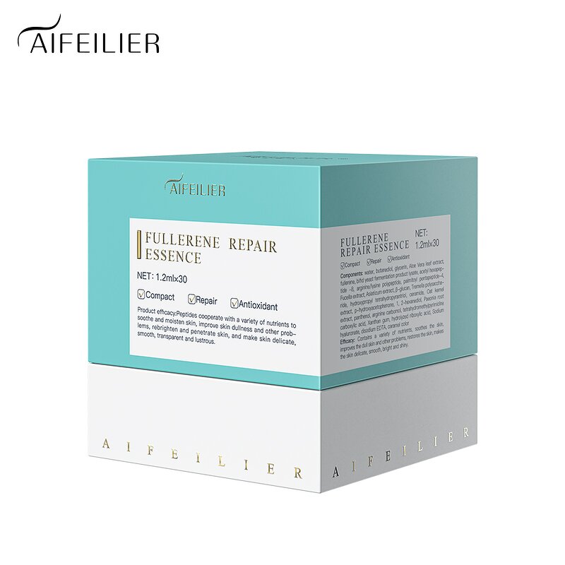 Face Essence Manufacturer - AIFEILIER Fullerene Stock Solution Double Anti-Wrinkle Reducing Spots