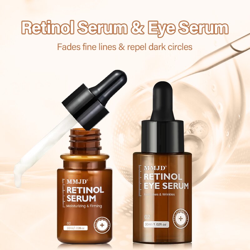 Skincare Set Manufacturer - MMJD Brand New Set of Retinol Essence and Eye Essence Unisex