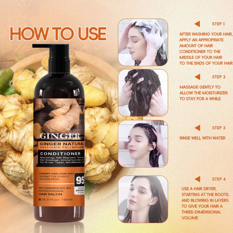 Hair Conditioner Manufacturer - Spot Ginger Nourishing Cream with Scalp Care Soothing Itching