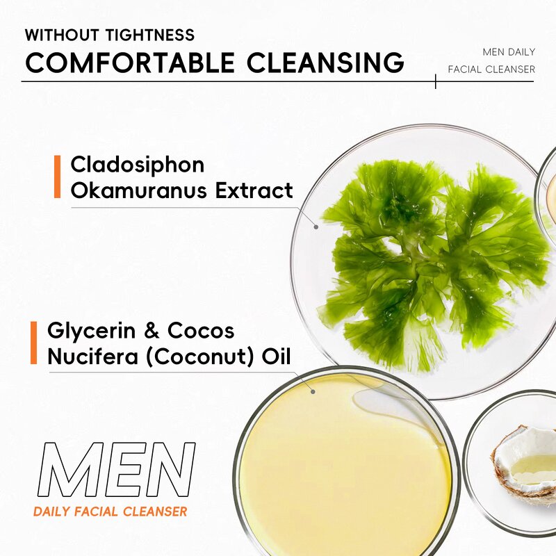 Men's Facial Cream Manufacturer - OEM Customized 50g Refreshing Cleanser Hydrating Moisturizing